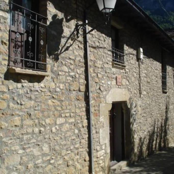 Casa Rural Barangua En El Pirineo Aragones Santa Cruz de la Serós Dış mekan fotoğraf