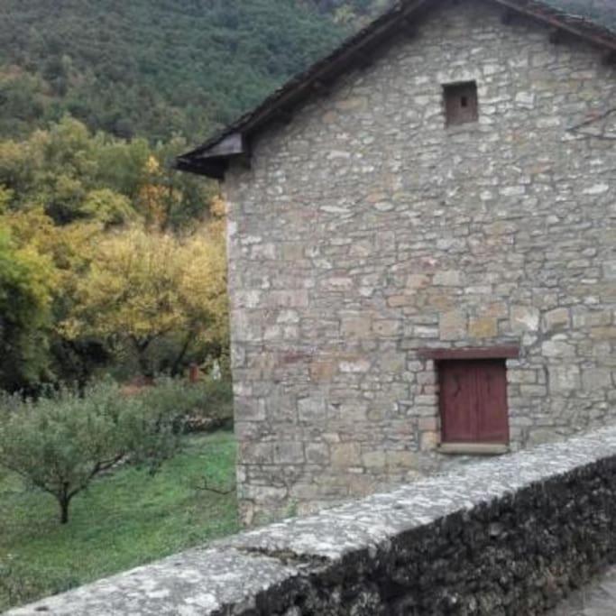 Casa Rural Barangua En El Pirineo Aragones Santa Cruz de la Serós Dış mekan fotoğraf